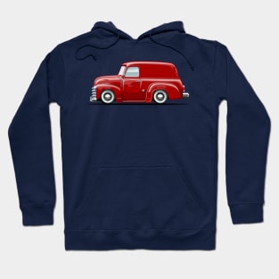 Cartoon retro delivery van Hoodie